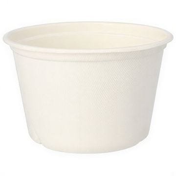 Papstar Šalica za juhu od šećerne trske 600 ml, promjer 14 cm, 9 cm 50 kom.
