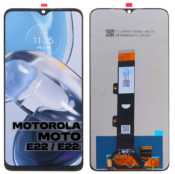 Originalni LCD zaslon i dodirni zaslon za Motorola Moto E22 E22i (obnovljen)
