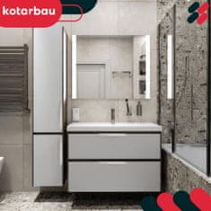 Ručica za namještaj rubna moderna aluminij srebrna 276 mm 2 kom