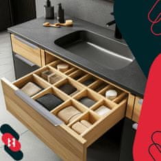 Ručica za namještaj rubna moderna aluminij srebrna 276 mm 2 kom