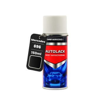 Mercedes-Benz 696 Nachtschwarz - Crna boja za automobile u spreju 150 ml