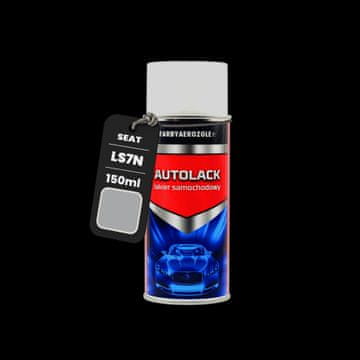 Gotov sprej 150ml akrilni lak za VW Audi Seat LS7N sivi artico MET.