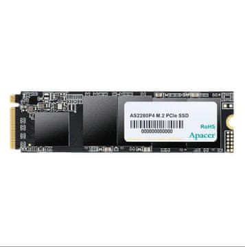 Apacer SSD disk Apacer AS2280P4 1TB M.2 2280 PCIe NVMe Gen3 x4 3000/2000 MB/s, 3D TLC