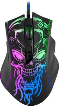 Defender Mysz przewodowa defender bulletstorm gm-928 7200 dpi gaming 7p rainbow