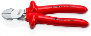 Knipex Vde bočna kliješta s povećanim polugom 200 mm - KN 74 07 200
