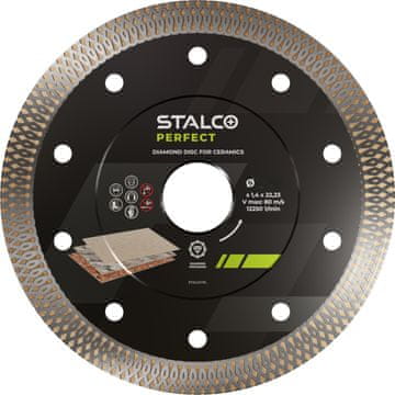 STALCO Dijamantni disk za keramiku ø 180 x 1,9 x 25,4 / 22, 23 mm S-71964