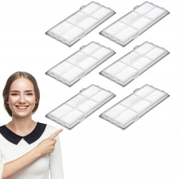 Set filtera za usisavače Roborock S7, S7 Plus S7 Max S8, S8 - 6 komada