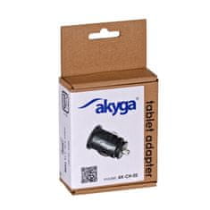 Akyga AK-CH-02 auto punjač 2x USB 5V / 1A za 12-24V upaljač