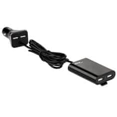 Akyga AK-CH-10 auto punjač 4x USB 5V / 9A za upaljač 12-24V