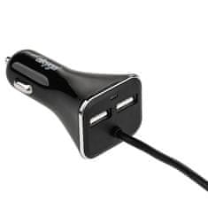 Akyga AK-CH-10 auto punjač 4x USB 5V / 9A za upaljač 12-24V