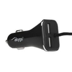 Akyga AK-CH-10 auto punjač 4x USB 5V / 9A za upaljač 12-24V