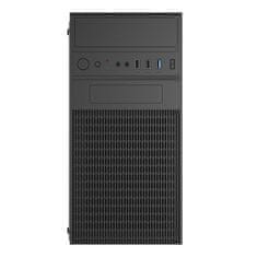 Akyga AK19BK Micro ATX kućište za računalo PC Tower Box USB-C USB 3.0 crno