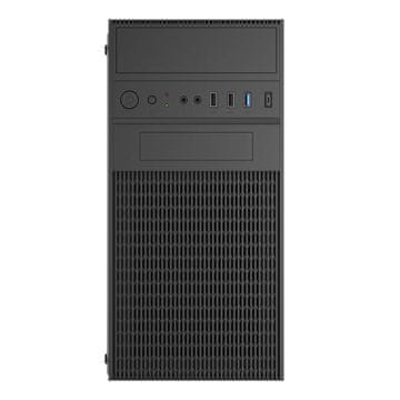 Akyga AK19BK Micro ATX kućište za računalo PC Tower Box USB-C USB 3.0 crno