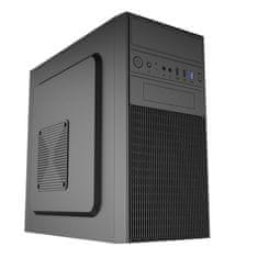 Akyga AK19BK Micro ATX kućište za računalo PC Tower Box USB-C USB 3.0 crno