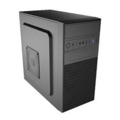 Akyga AK19BK Micro ATX kućište za računalo PC Tower Box USB-C USB 3.0 crno