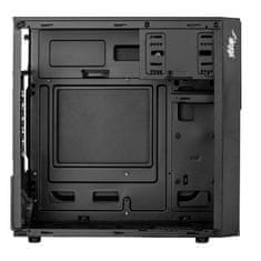 Akyga AK19BK Micro ATX kućište za računalo PC Tower Box USB-C USB 3.0 crno