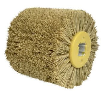 Dedra Četka za satensku polirnu mašinu, sisal vlakna, 120*100MM - DED79339