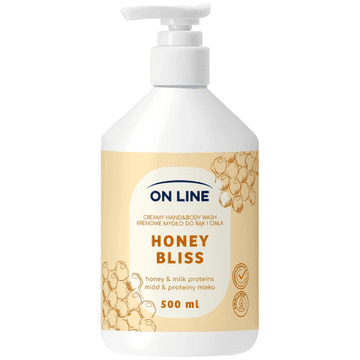 Fashion Line Online Honey Bliss kremasti tekući sapun s medom i mliječnim proteinima 500ml