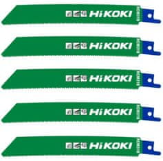 0.00023 HIKOKI LIST ZA RECIPRODAJNU PILU RCM31B ZAKRIVLJEN 150 14TPI 150mm 5 kom.