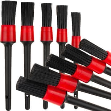 TG66803 set četkica za njegu automobila, detaljno čišćenje i čišćenje felgi