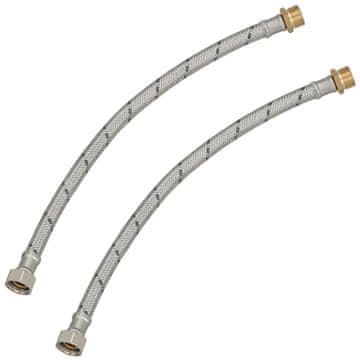 Fleksibilni priključak 3/8” s maticom i vijkom za armaturu 40 cm, set od 2 kom.