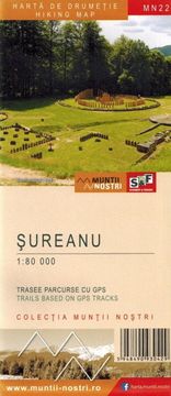 Planine Sureanu 1:80 000. Turistička karta MN22. Schubert i Franzke