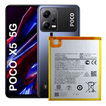 Baterija akumulator za Xiaomi Poco X5 5G / Redmi Note 12 5G BN5J 4900 mAh
