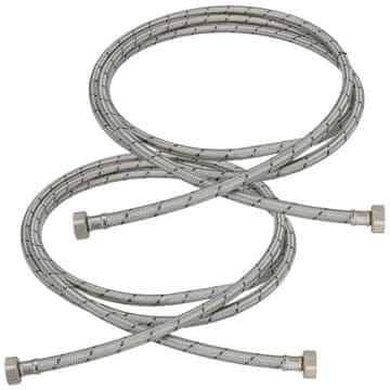 Fleksibilni priključak 1/2 ” za baterije armature 300 cm, set od 2 komada