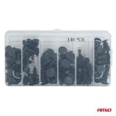 AMIO Set malih auto kopči i iglica 146 kom -04735