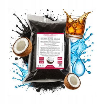 BE Aktivni ugljen od kokosa 25L/12.5KG destilacija, filtracija, pročišćavanje, mjesečina
