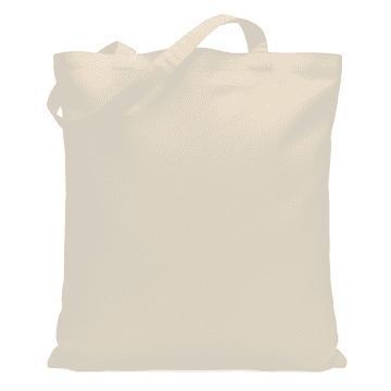 Pamučna eko shopper torba 220g duga uho ecru, pamučna eko shopper torba 220g duga uho crna