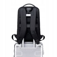 Plavi gradski ruksak, poslovni, 10 l, za 15,6" prijenosno računalo, moderan i praktičan. B00681 Plava.
