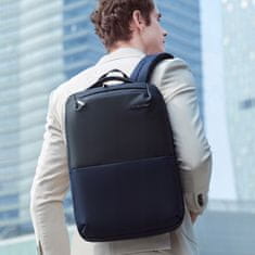 Plavi gradski ruksak, poslovni, 10 l, za 15,6" prijenosno računalo, moderan i praktičan. B00681 Plava.