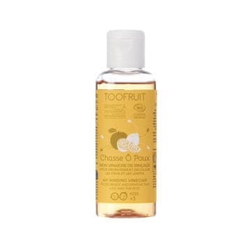 Ocat za ispiranje kose za djecu 3+ TooFruit Jabuka-Limun - prirodan i organski, uklanja uši i gnjide, jača kosu 100 ml