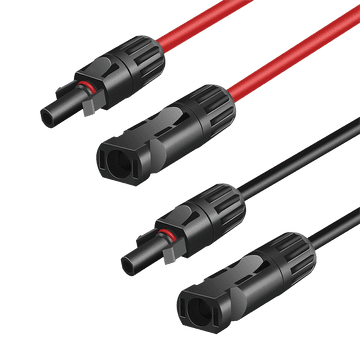 LogiLink set produžnih kabela za solarne sustave, MC4/M na MC4/F, 6 mm², 1 m - Visokokvalitetni fotonaponski kabeli