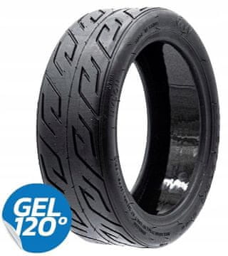 éS Guma bez zračnice s gelom otpornim na probijanje 10x2.70-6.5 za Kukirin G2 / G3 / G2 Master / Ruptor R1/R3/R6