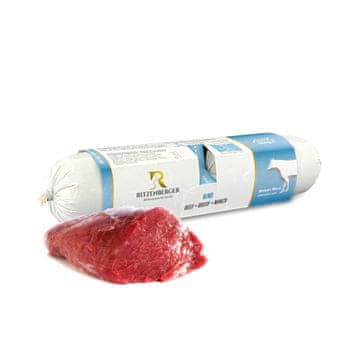 BE Govedina sa slatkim krumpirom | dvostruke rolice 2x400g | mokra hrana za štence | zdrav rast |