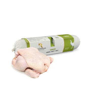 BE Organska piletina s brokulom i rižom | dvostruke rolice 2 x 400 g | organska hrana za pse |