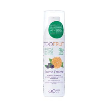 TooFruit dječja maglica za pranje lica - nježno čisti i hrani, naranča i borovnica 100 ml