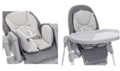 Chicco POLLY Armonia Mother Pearl dječja hranilica s funkcijom ljuljačke + gratis zaštitnik