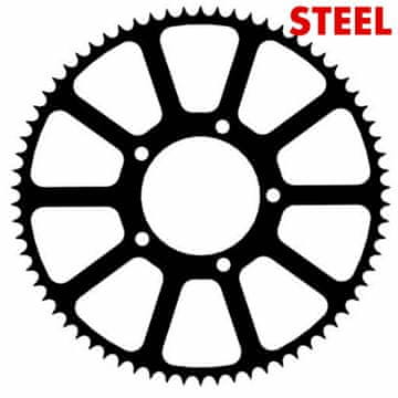 Čelični lančanik Stunt 70t-525 Honda CBR 600F F2 F3 F4 (1997.-2000.) CB CBF 600 650 (1998.-2018.) 900RR