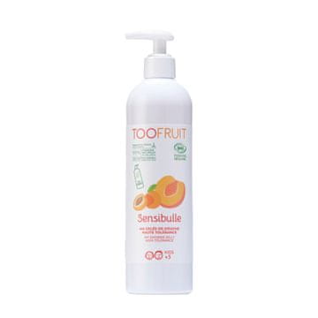 TooFruit gel za tuširanje za djecu - nježno čisti i hrani kožu, marelica i breskva 400 ml