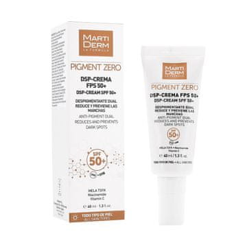 Martiderm Pigment Zero DSP-krema SPF50+, depigmentirajuća krema protiv diskoloracije SPF50+ 40 ml