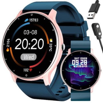 Gravity PAMETNI SAT UNISEX GT1-4 - MJERAČ OTKUCAJA SRCA, PRILAGOĐENI BROJČANIK (sg015d)