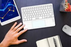 ZENWIRE Bežična Bluetooth tipkovnica s dodirnom podlogom SLIM za telefon, tablet i iPad Zenwire WLK-619