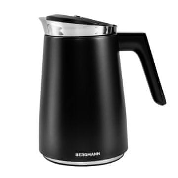 FR007 električno kuhalo za vodu 1,5 l 2200 W, mat crna boja, s digitalnim zaslonom N