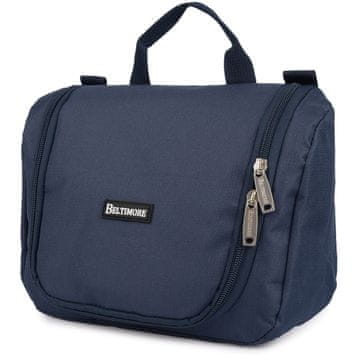 Beltimore Kozmetička torbica za putovanja tamnoplava unisex organizator s ogledalom Beltimore R26
