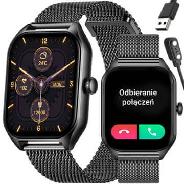 Rubicon PAMETNI SAT UNISEX RNCF03 - BLUETOOTH POZIVI, UVIJEK NA ZASLON (sr049g)