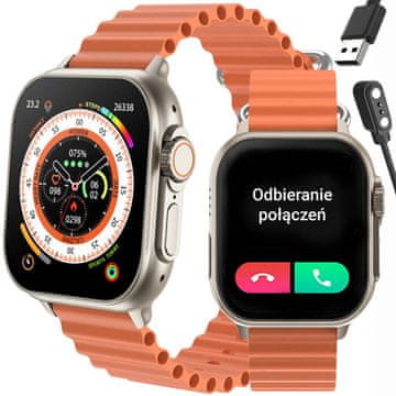 Rubicon PAMETNI SAT UNISEX RNCF17 - BLUETOOTH POZIV, BEŽIČNO PUNJENJE (sr059b)