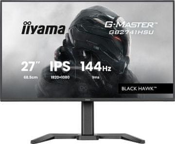 iiyama G-Master GB2741HSU-B1 Black Hawk 27 fhd ips 1ms 144Hz FreeSync monitor crni